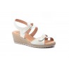 Women's Leather Sandals with Jute Wedge AE-345444,95 €