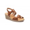 Women's Leather Sandals with Jute Wedge AE-345444,95 €