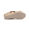 Women's Leather Sandals with Jute Wedge AE-345444,95 €