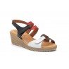 Women's Leather Sandals with Jute Wedge AE-345444,95 €