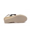 Women's Leather Sandals with Jute Wedge AE-345444,95 €