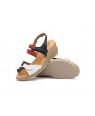Women's Leather Sandals with Jute Wedge AE-345444,95 €