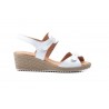 Women's Leather Sandals with Jute Wedge AE-345444,95 €