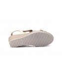 Women's Leather Sandals with Jute Wedge AE-345444,95 €