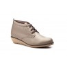 Bootie Woman Navy Leather Red Black Wedge Cords JAM-AE39839,90 €