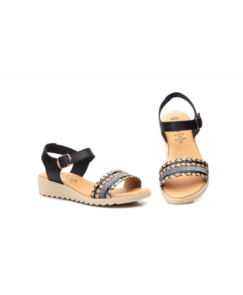 Women's Sandals Leather Buckle AT-21644,95 €