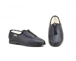 Zapatillas Mujer Naylon Negro Borreguillo Cremallera CML-651 44,95 €