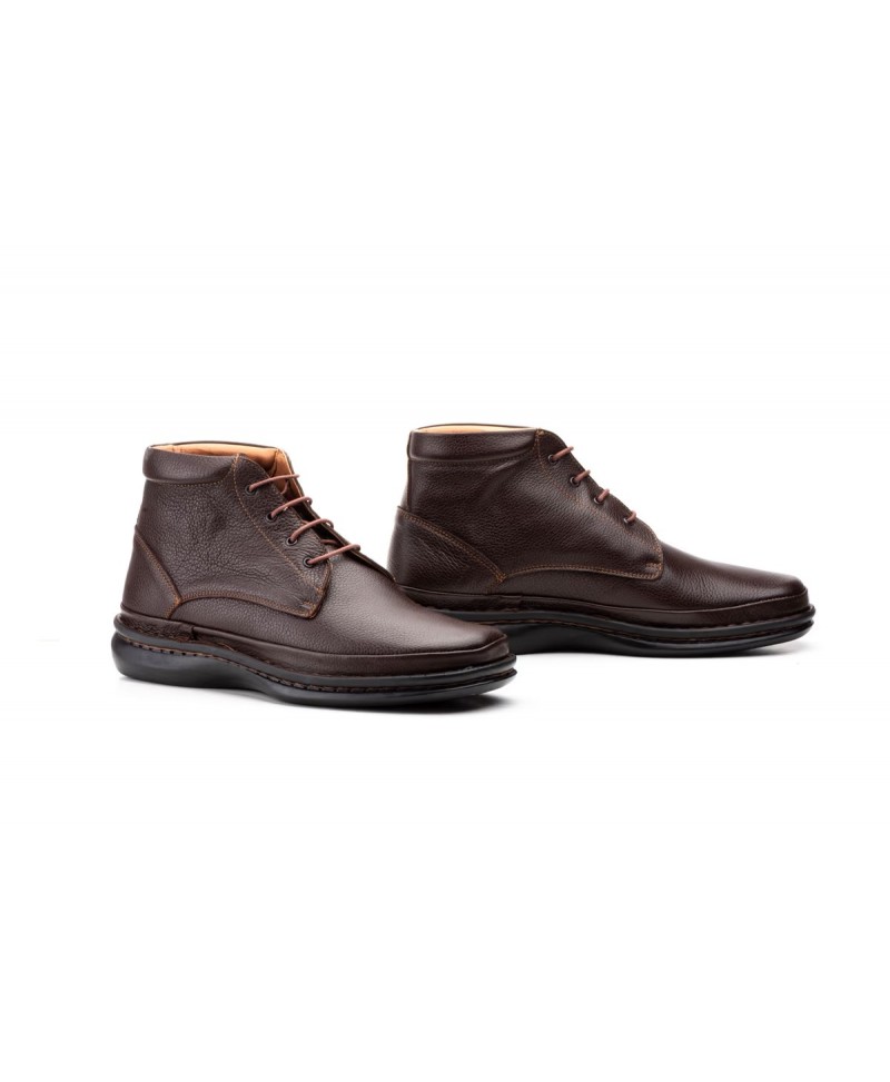 Bota Hombre Piel Marrón Cordones Cactus CT-4008 64,95 €