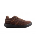 Men's Casual Shoe Brown Suede Leather Lace-Up T-MAN New Zeus DL89298-444,95 €