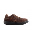 Men's Casual Shoe Brown Suede Leather Lace-Up T-MAN New Zeus DL89298-444,95 €
