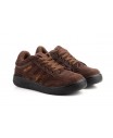 Men's Casual Shoe Brown Suede Leather Lace-Up T-MAN New Zeus DL89298-444,95 €