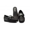 Women's Shoes Black Leather Lycra Velcro DU-69649,95 €