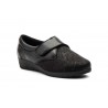 Women's Shoes Black Leather Lycra Velcro DU-69649,95 €