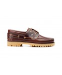 Men's Leather Boat Shoes Pull Iberian Brown E252259,95 €