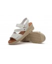 Women's Sandals Platinum Glace Leather ENC-4672449,95 €
