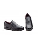 Men's Black Leather Elastic Shoes GI-1700359,95 €