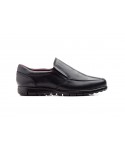 Men's Black Leather Elastic Shoes GI-1700359,95 €