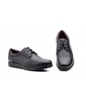 Men's Black Leather Lace-Up Shoes GI-700259,95 €