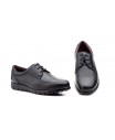 Men's Black Leather Lace-Up Shoes GI-700259,95 €