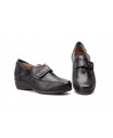 Zapatos Mujer Piel Negro Licra GV-7803 59,95 €