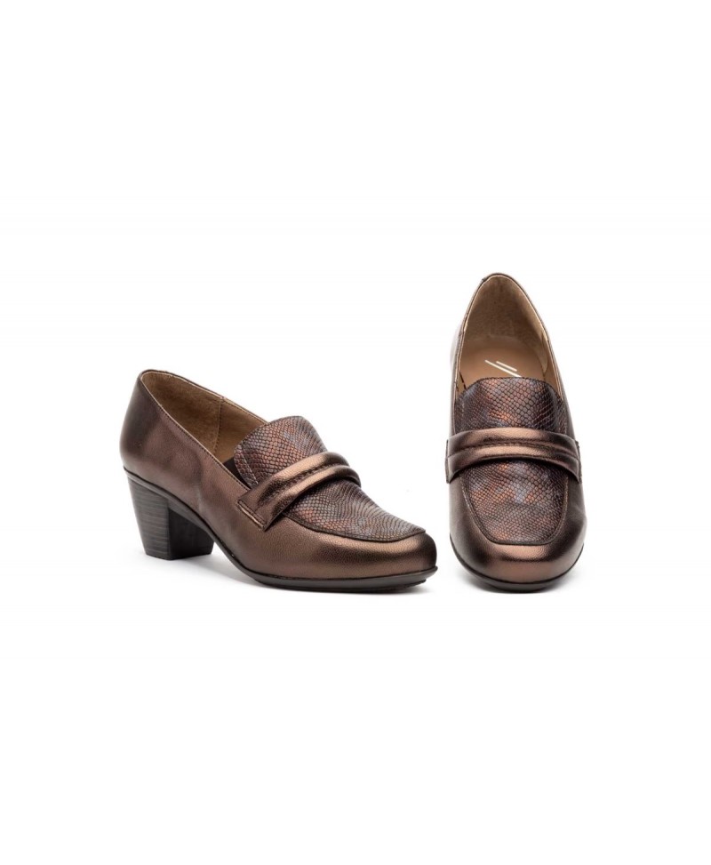 Women's Galaxy Nut Leather Shoes Elastic GV-804654,95 €