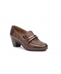 Women's Galaxy Nut Leather Shoes Elastic GV-804654,95 €