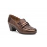 Women's Galaxy Nut Leather Shoes Elastic GV-804654,95 €