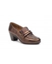 Women's Galaxy Nut Leather Shoes Elastic GV-804654,95 €