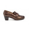 Women's Galaxy Nut Leather Shoes Elastic GV-804654,95 €