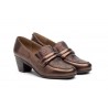 Women's Galaxy Nut Leather Shoes Elastic GV-804654,95 €
