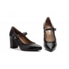 Women's Leather Heel Shoes with Buckle GV-809059,95 €