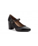 Women's Leather Heel Shoes with Buckle GV-809059,95 €