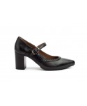 Women's Leather Heel Shoes with Buckle GV-809059,95 €