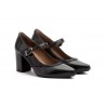 Women's Leather Heel Shoes with Buckle GV-809059,95 €