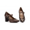 Women's Leather Heel Shoes with Buckle GV-809059,95 €