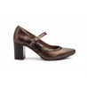 Women's Leather Heel Shoes with Buckle GV-809059,95 €