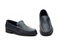 Nautical Loafer Men's Leather Floater Navy IB-25349,95 €