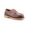 Nautical Men's Leather Pull Marron Navy Thick Sole Stitched Iberian IBERICO-780249,90 €