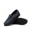 Náuticos Mocasín Hombre Piel Floater Marino IB-253 49,95 €