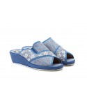 Women's Sneakers Blue Wedge Elastic LD-14544,95 €