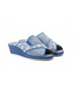 Women's Sneakers Blue Wedge Elastic LD-14544,95 €