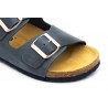 Women's Bio Sandal Taupe Leather Double Buckle MX-820044,95 €