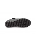 Women's Black Leather Shoes with Velcro MX-92049,95 €