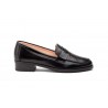 Women's Black Leather Shoes PYM-180554,95 €