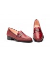 Women's Black Leather Shoes PYM-180554,95 €