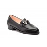 Women's Black Leather Shoes with Buckle PYM-181054,95 €