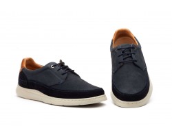 Zapato Casual Hombre Piel Taupe Cordones R83-2604 59,95 €