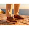 Taupe Men's Casual Leather Lace-up Shoe R83-260459,95 €