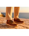 Taupe Men's Casual Leather Lace-up Shoe R83-260459,95 €