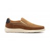 Men's Casual Shoe Nubuck Leather Taupe Elastic R83-260559,95 €